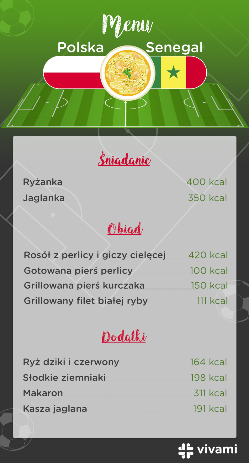 Menu Polska Senegal 