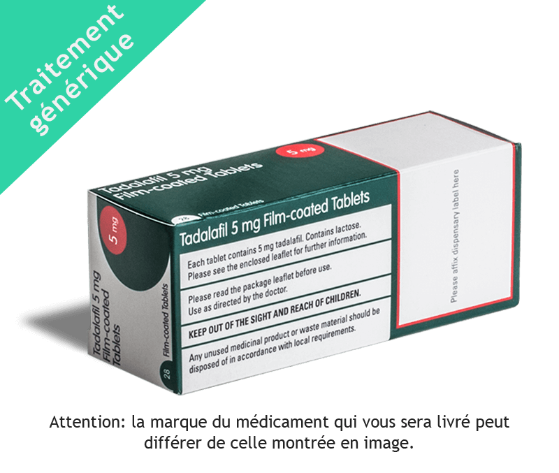 Tadalafil (générique du Cialis)