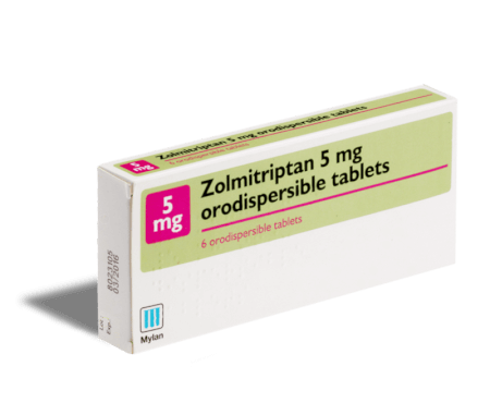 Zolmitriptan Orodispersible Zolmitriptan Orodispersible